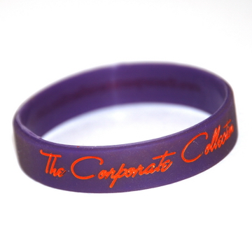  PCW006	 Debossed Colour filled Wristbands