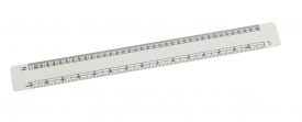 Promotional 30CM Oval Scale Ruler