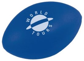 Stress Rugby Ball, Solid Colour  S26