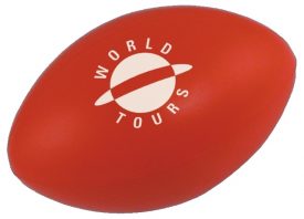 Stress Rugby Ball, Solid Colour  S26