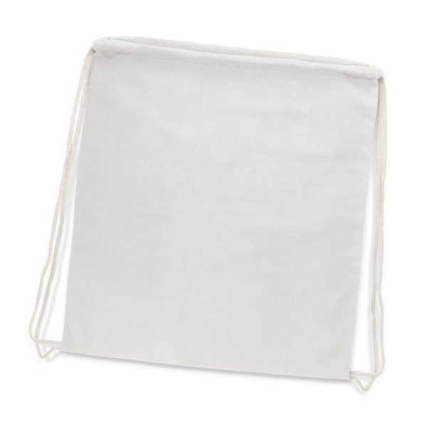 Cotton Drawstring Backpack - 111804